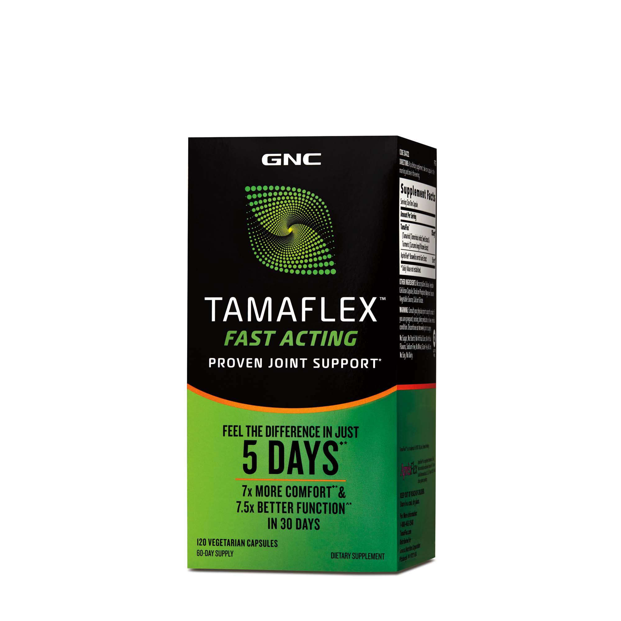 TamaFlex™ Fast Acting Proven Joint Support* - 60 Capsules (30 Servings)
